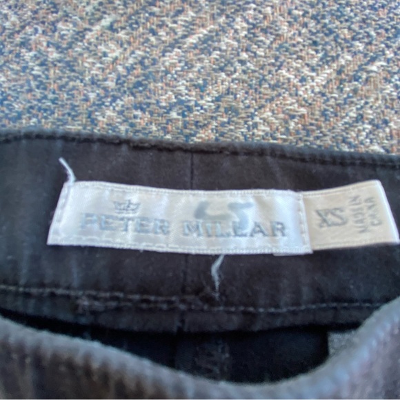 Peter Millar Pull on Jeans Stretch Skinny size xs 0 2 Black Denim - Picture 4 of 14